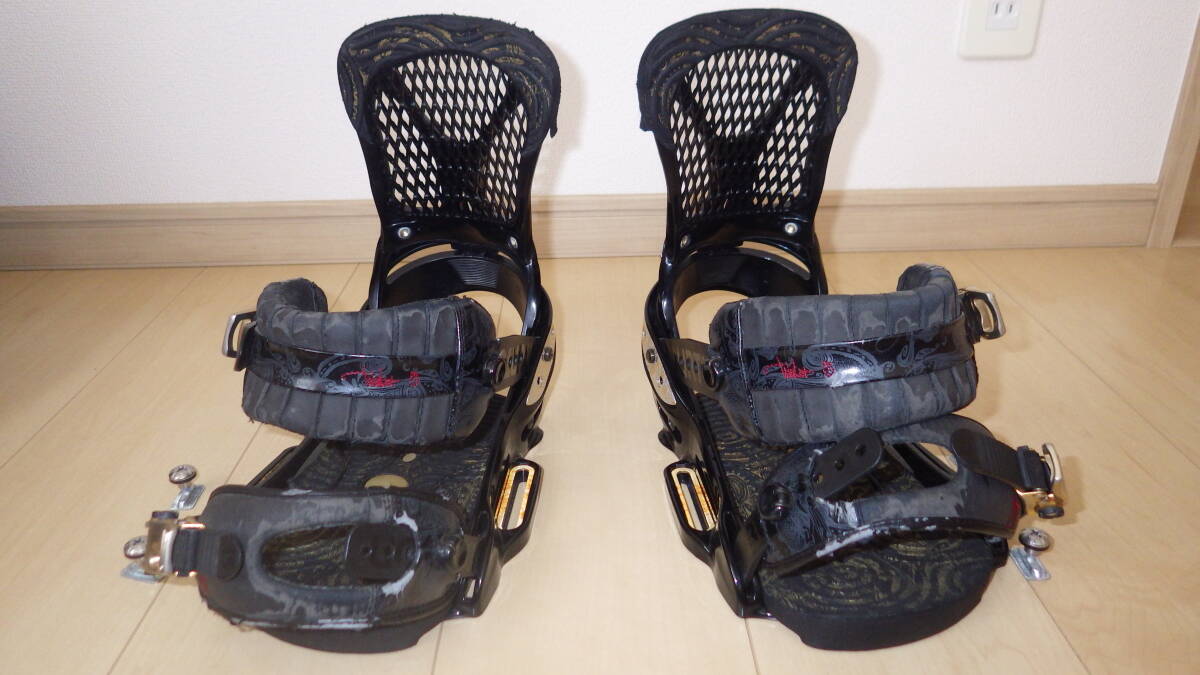 ☆BURTON TRIAD EST BINDINGS (MEDIUM) used_1