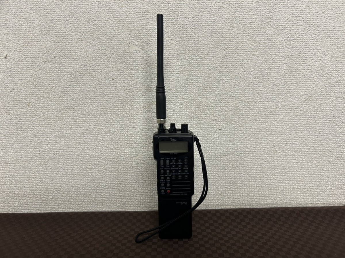 A2 ICOM アイコム IC-W2 BP-90 デュアルバンド ハンディ 無線機