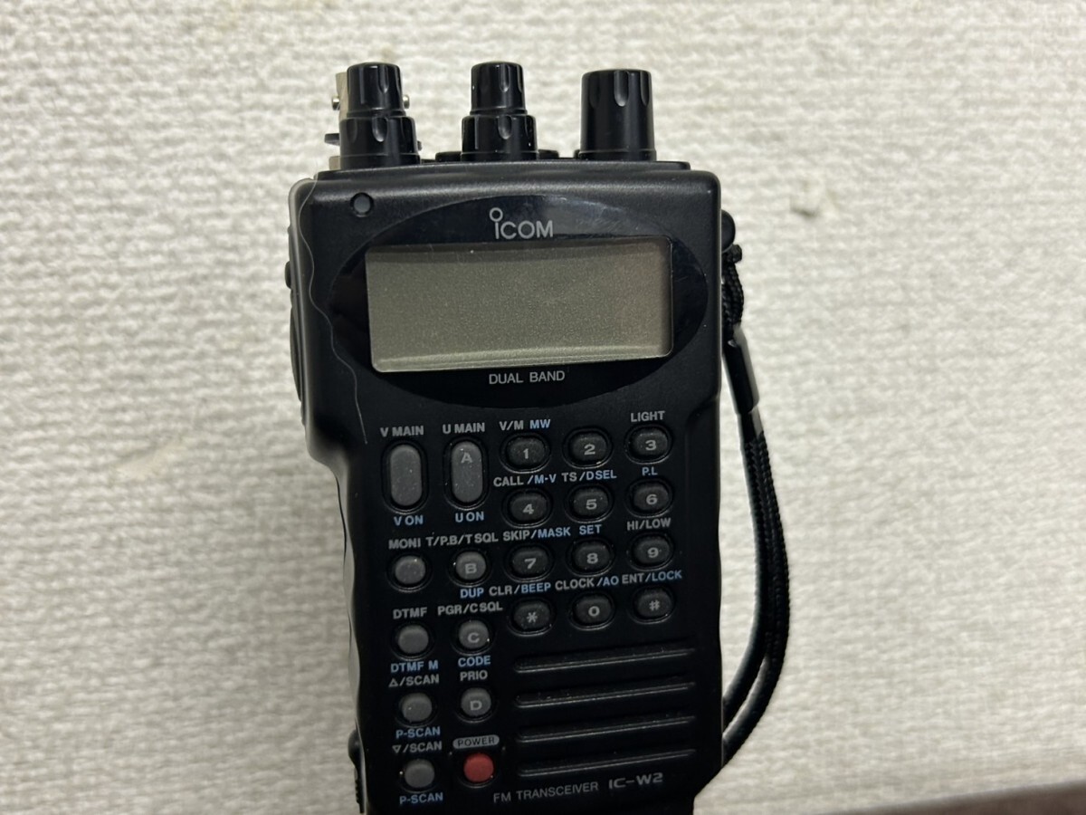 A2 ICOM アイコム IC-W2 BP-90 デュアルバンド ハンディ 無線機
