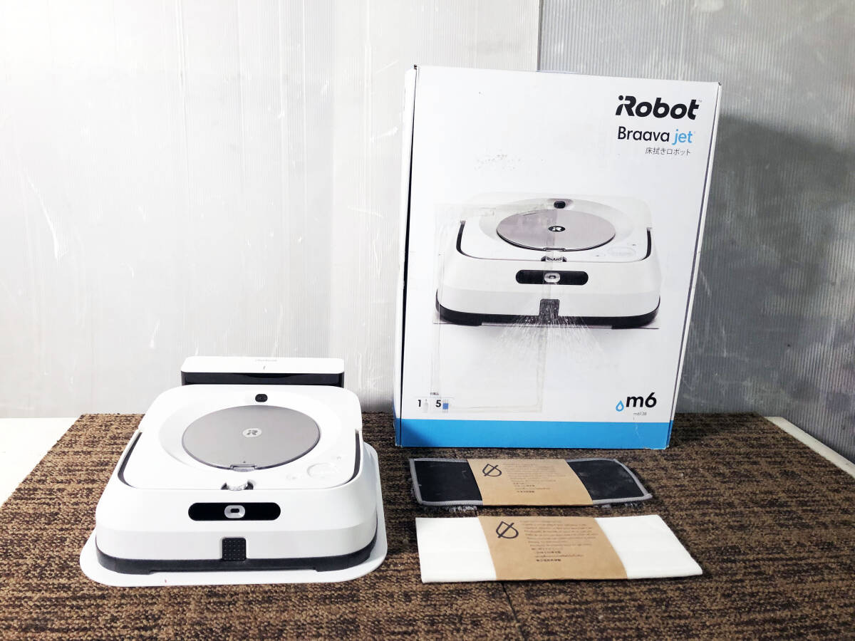 中古☆Braaba jet ブラーバジェット m6 アイロボット 床拭き 掃除