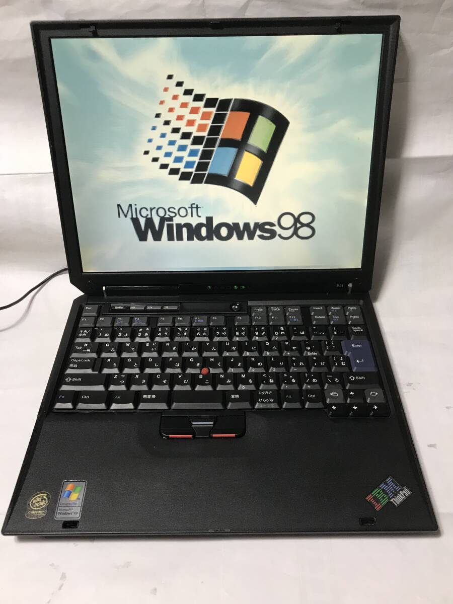 IBM ThinkPad R31 Windows98SE動作確認 TYPE2656 - Yahoo!オークション 