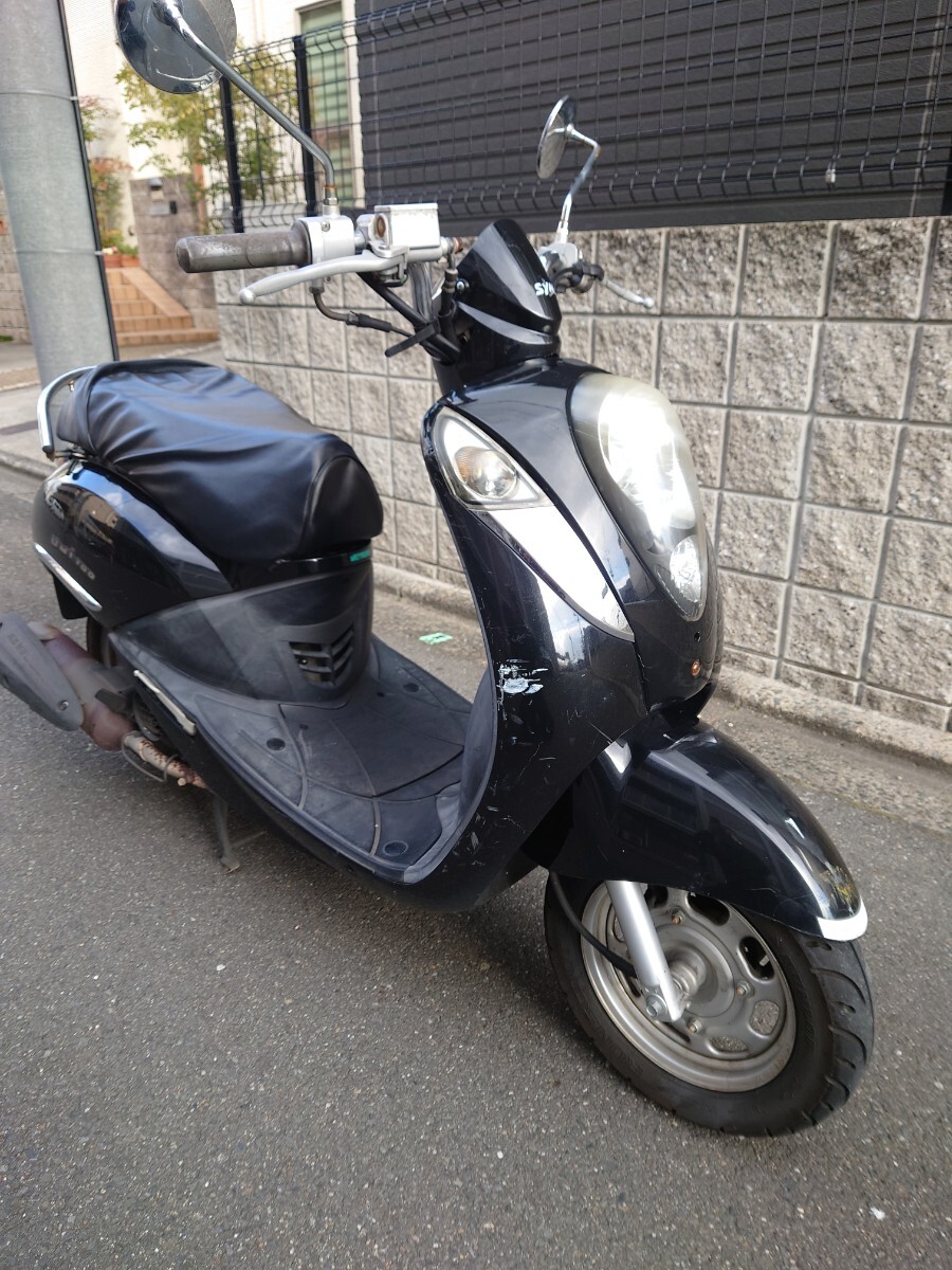 SYM UMI100 現状売り切り　中古車　原付2種　スクーター（ビーノ　ジョルノ　スクーピー）_1
