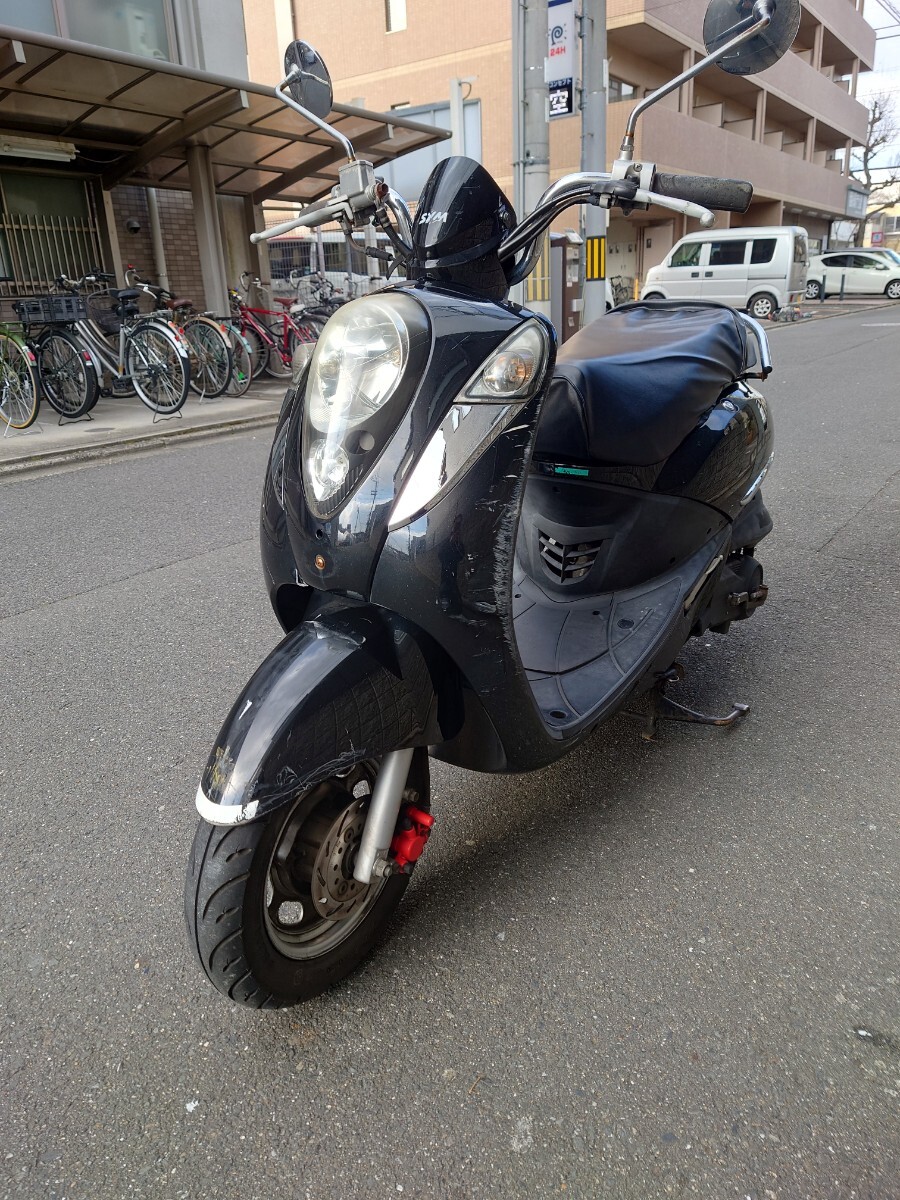 SYM UMI100 現状売り切り　中古車　原付2種　スクーター（ビーノ　ジョルノ　スクーピー）_2