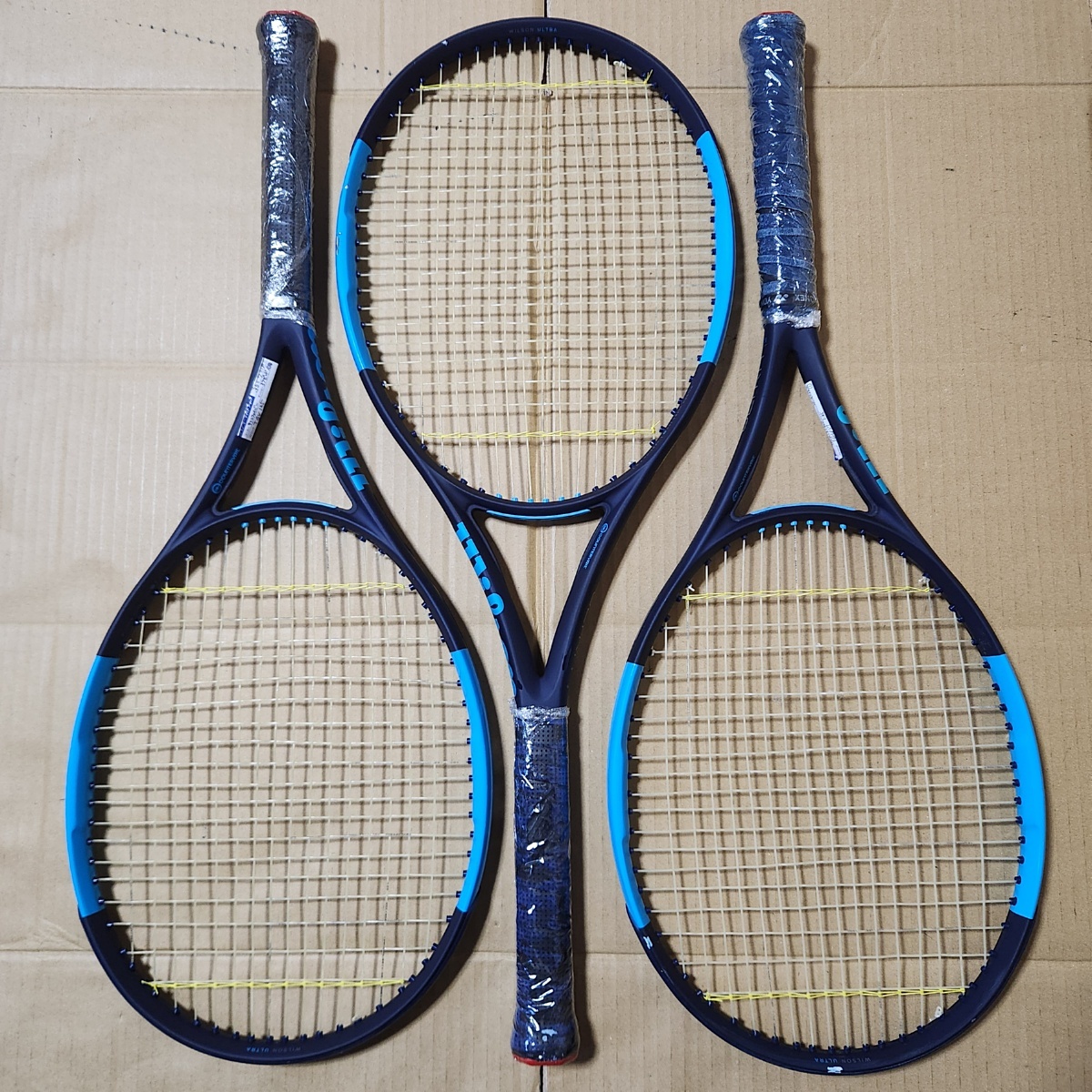 Wilson ULTRA100,100S 2本セット テニスラケット 3点 Wilson ウィルソン ULTRA ウルトラ 100 V2.0 G2