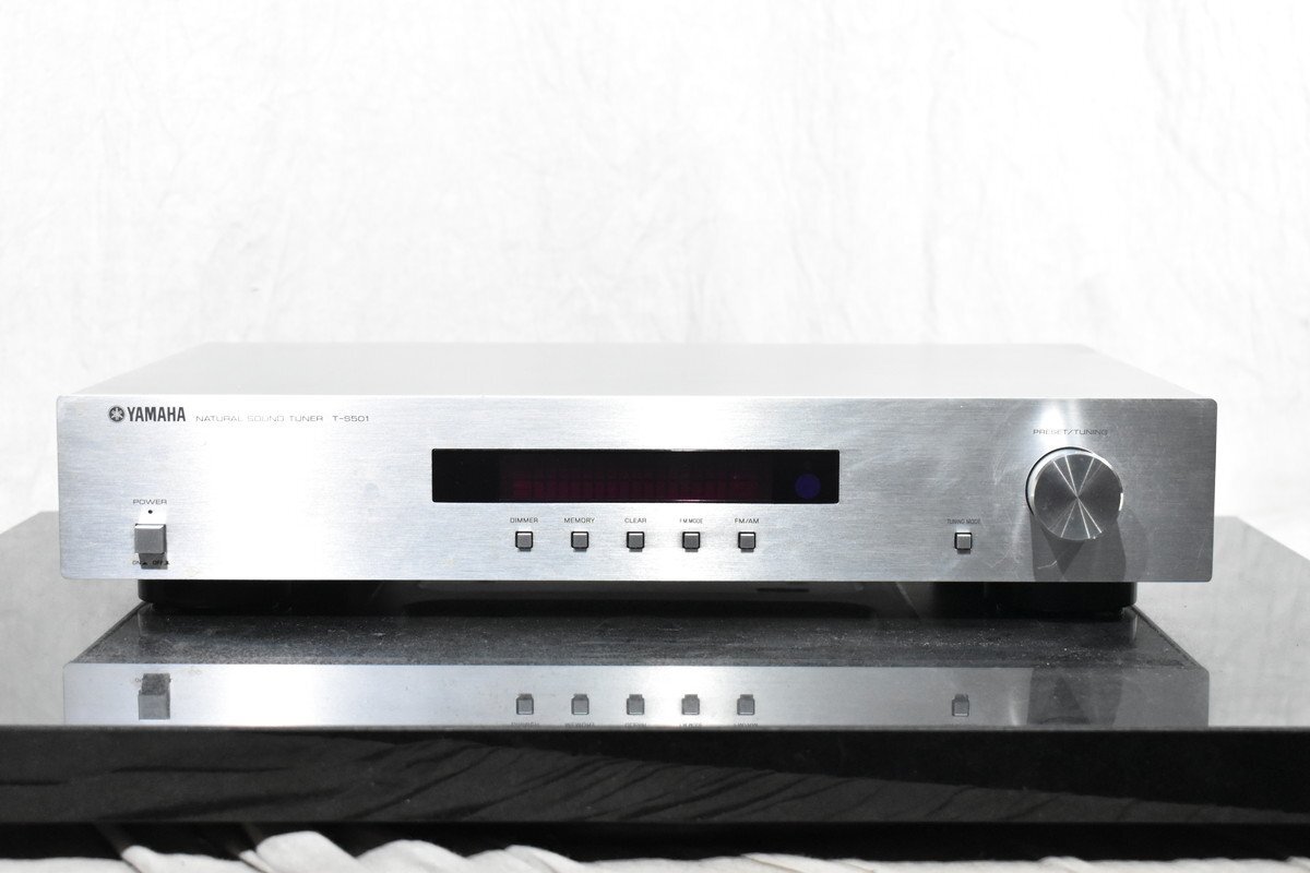 YAMAHA T-S501 ワイドFM⁄AMチューナー アンテナ付 動作良好品 完動品
