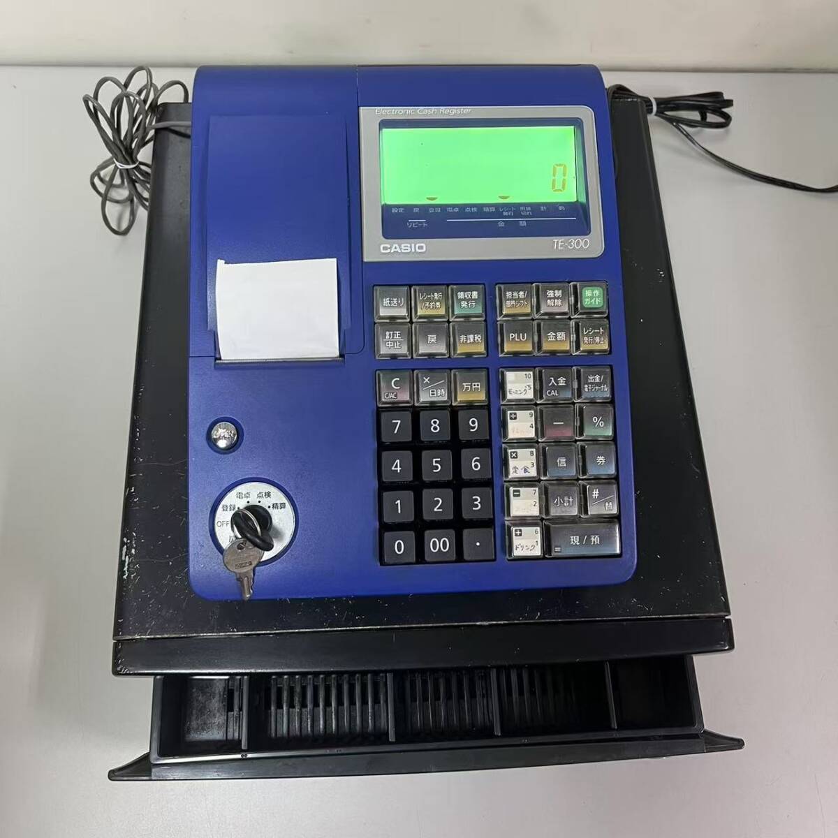 TE-300 カシオ レジスター - 電子レジスター CASIO Yahoo!オークション 
