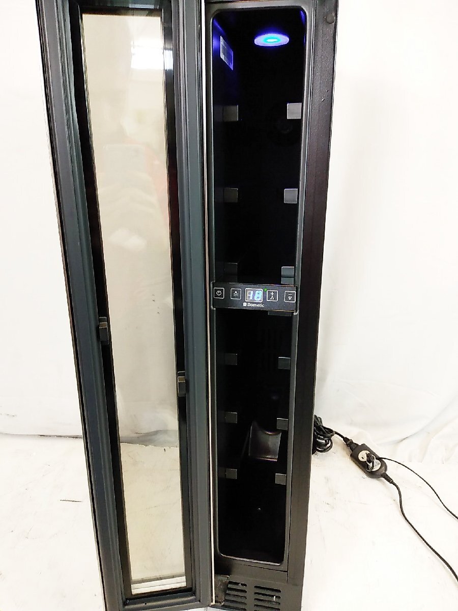 中古品 Dometic スリムタワー ワインセラー ST7L 7本収納 20L 左開き