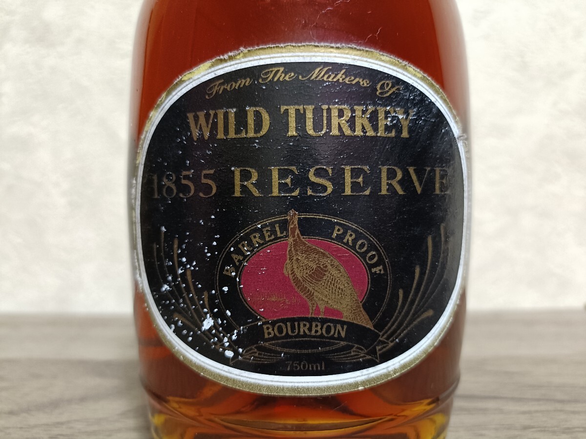 古酒 箱入未開栓WILD TURKEY 1855 RESERVE Wild Turkey