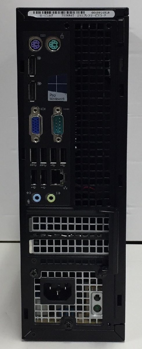 MA1901Y【動作確認済・Windows10】DELL OPTIPLEX 7020 CPU:Core(TM)i7