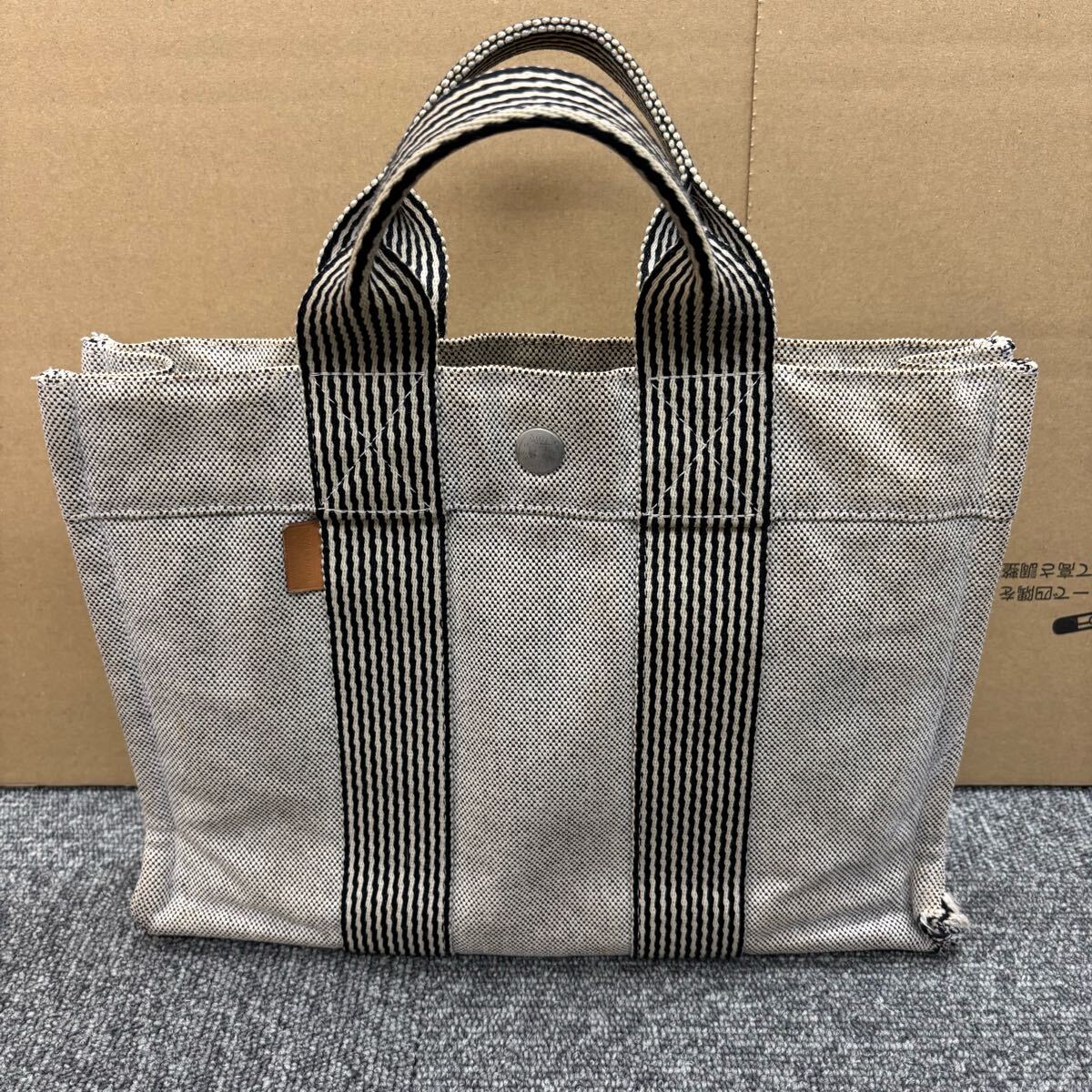HERMES(エルメス)フールトゥPM グレー ハンドバッグ HERMES エルメス 