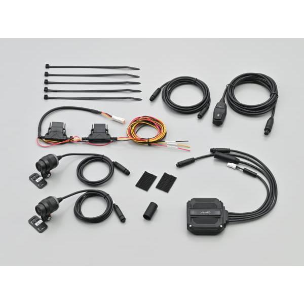 47750 デイトナ Mio MiVue M802WD バイク用 ドライブレコーダー 前後2 