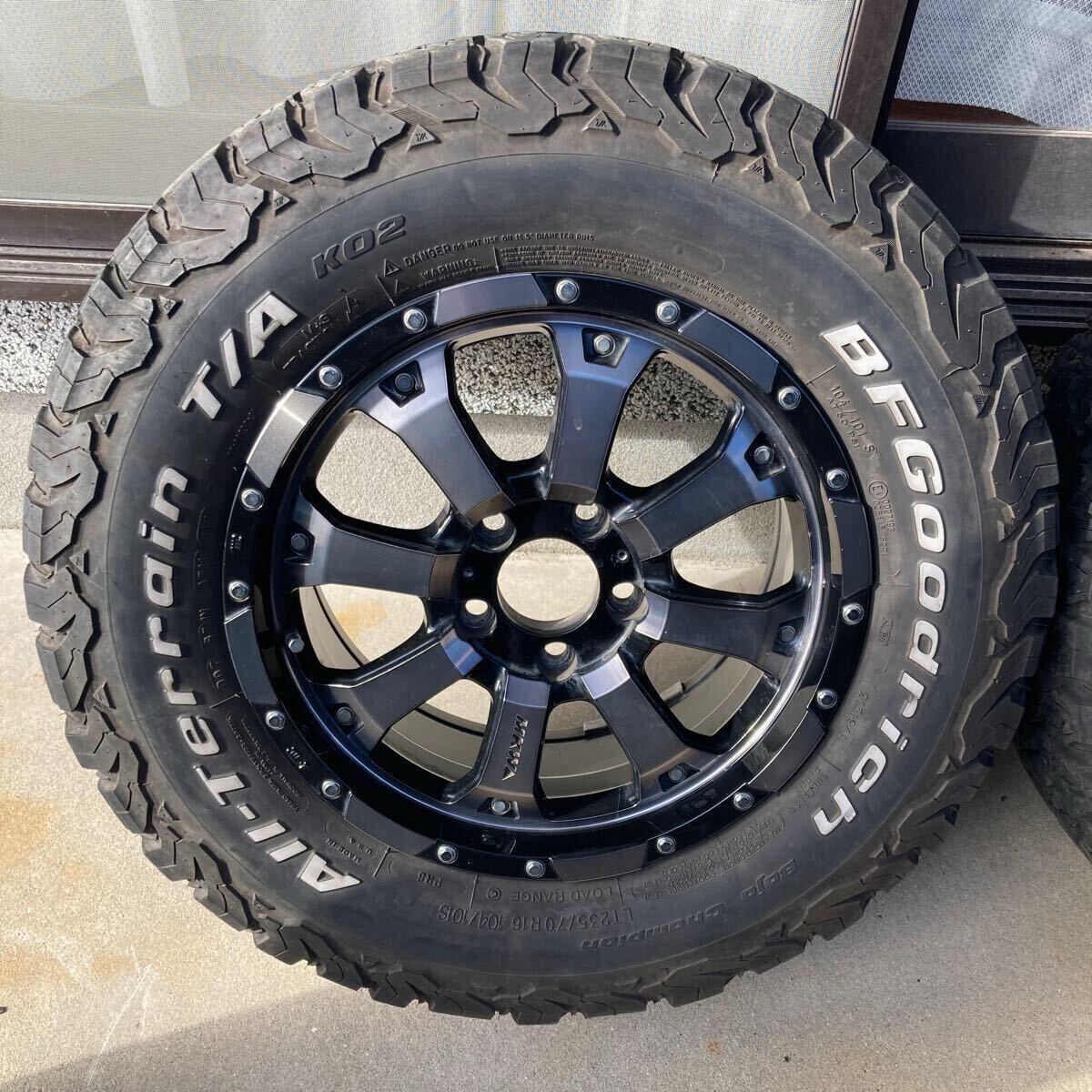 【引取限定】MKW MK46 デリカD5 グッドリッチ オールテーレーン デリカD5 ホイール BFグッドリッチ MKW MKWMK-46 オールテレーン