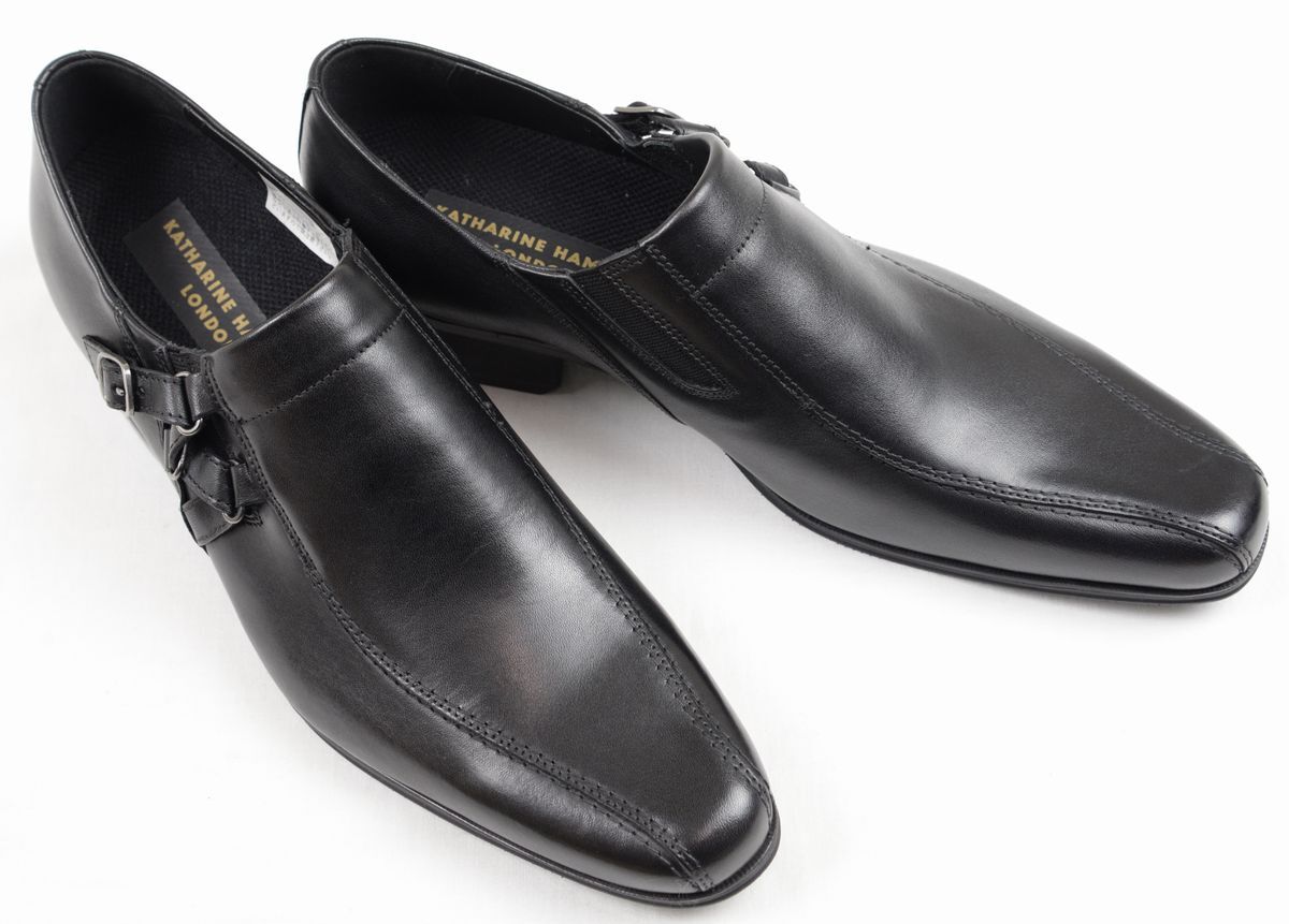 ○KATHARINE HAMNETT LONDONキャサリンハムネットスワールモカスリップ