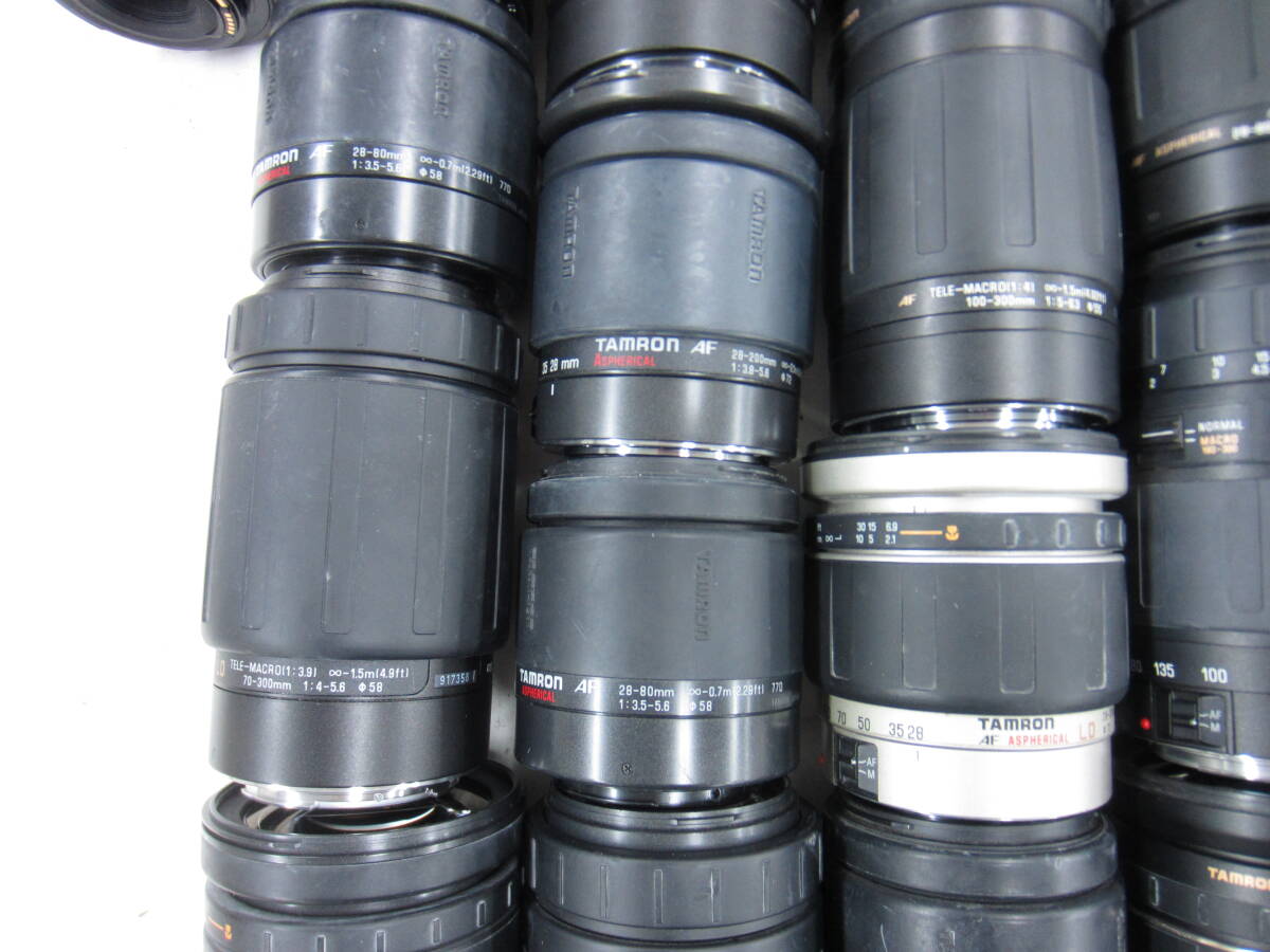 M5866K)ジャンクTAMRONキヤノンマウント28-80mm3.5-5.6 28-200mm3 EF-S