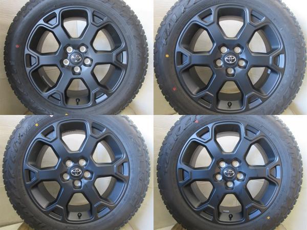 美品・バリ溝 中古4本セット RAV4純正 18インチ 7.0J +35 5H114.3 +