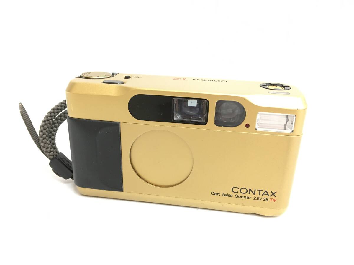 ☆ CONTAX T2 ゴールド ☆ コンパクトフィルムカメラ ストラップ