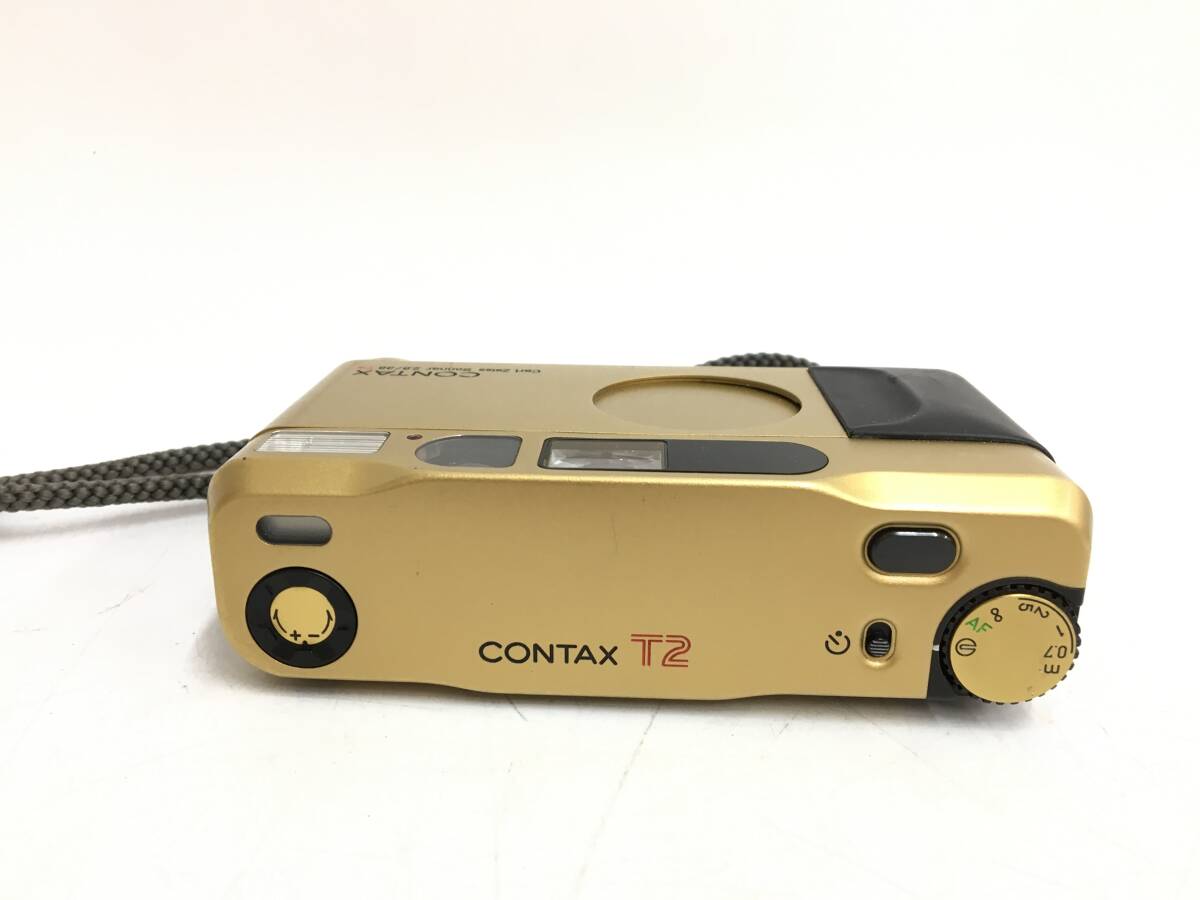 ☆ CONTAX T2 ゴールド ☆ コンパクトフィルムカメラ ストラップ