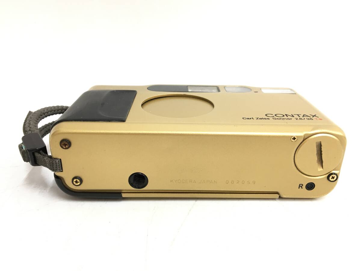☆ CONTAX T2 ゴールド ☆ コンパクトフィルムカメラ ストラップ