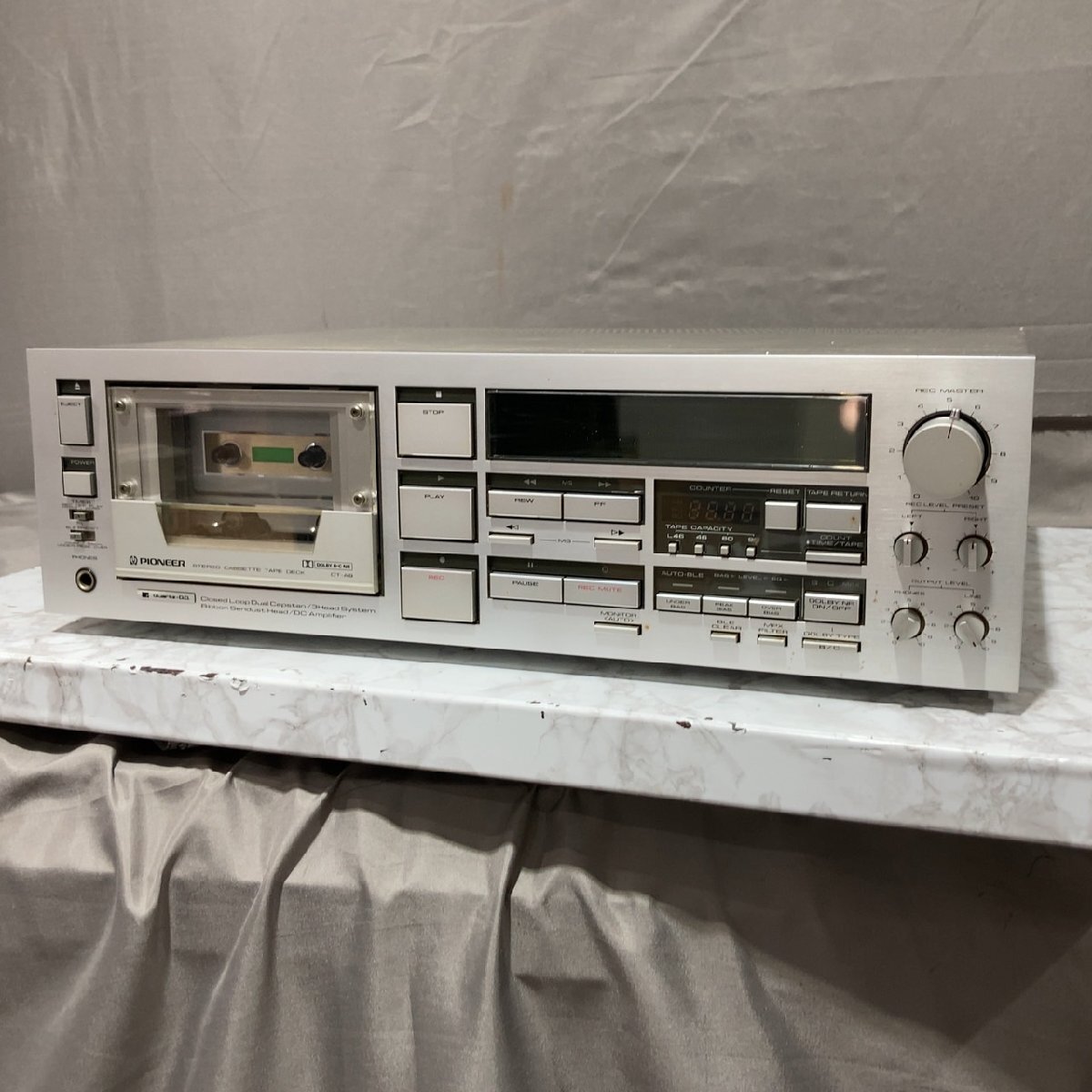 J】 PIONEER CT-A9 カセットデッキ パイオニア 087987 【公式通販】