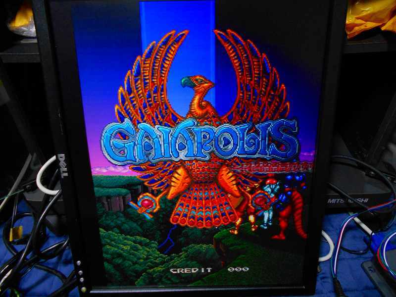 中古アーケード基板【コナミ/ガイアポリス 黄金鷹の剣 1993年製】付属