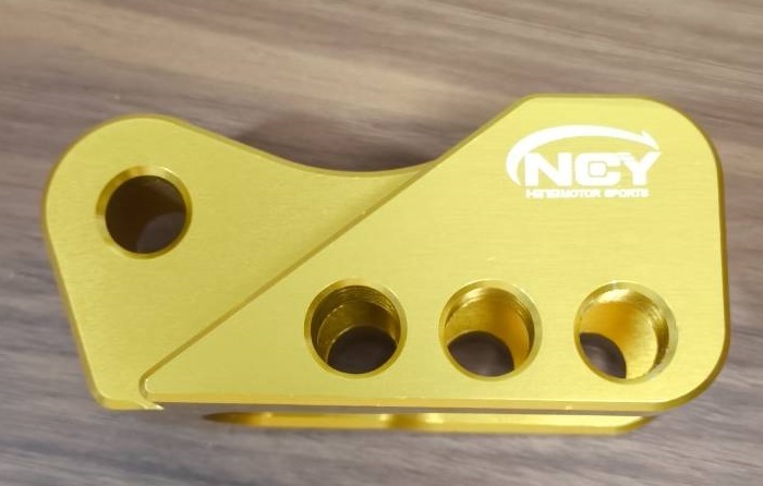 金3x1 NCY ロンホイ ロングホイール ブラケット アルミ削り出し V125