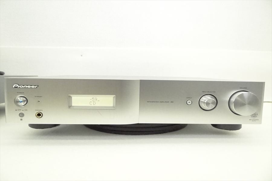 ▽ 1円スタート ▽ PIONEER パイオニア PD-D6 A-A6 CDプレイヤーアンプ