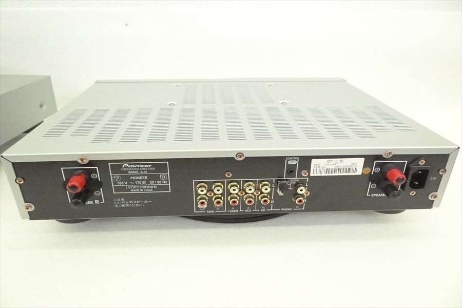 ▽ 1円スタート ▽ PIONEER パイオニア PD-D6 A-A6 CDプレイヤーアンプ