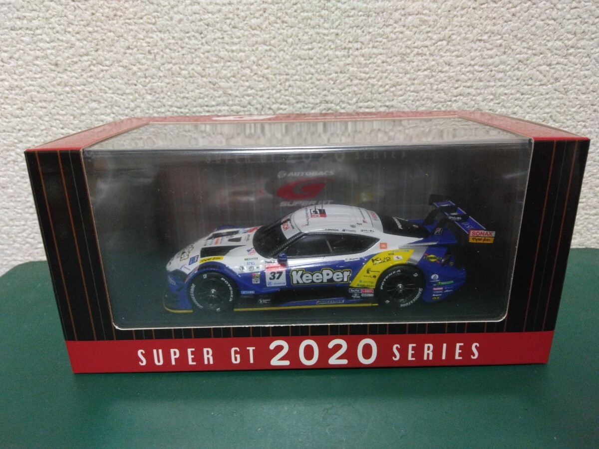 1/43 エブロ KeePer トムス GR スープラ スーパーGT 2020 No.37 【公式 