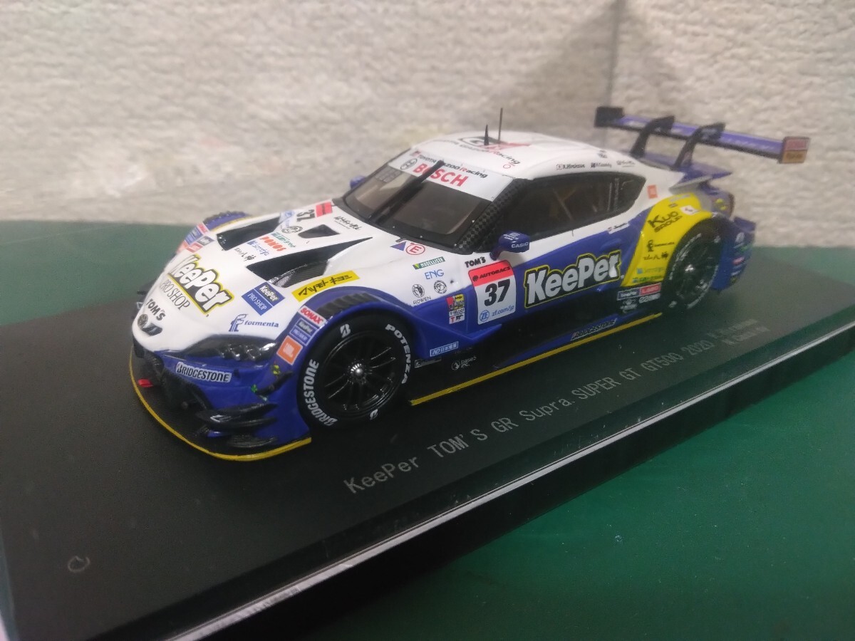 1/43 エブロ KeePer トムス GR スープラ スーパーGT 2020 No.37 【公式