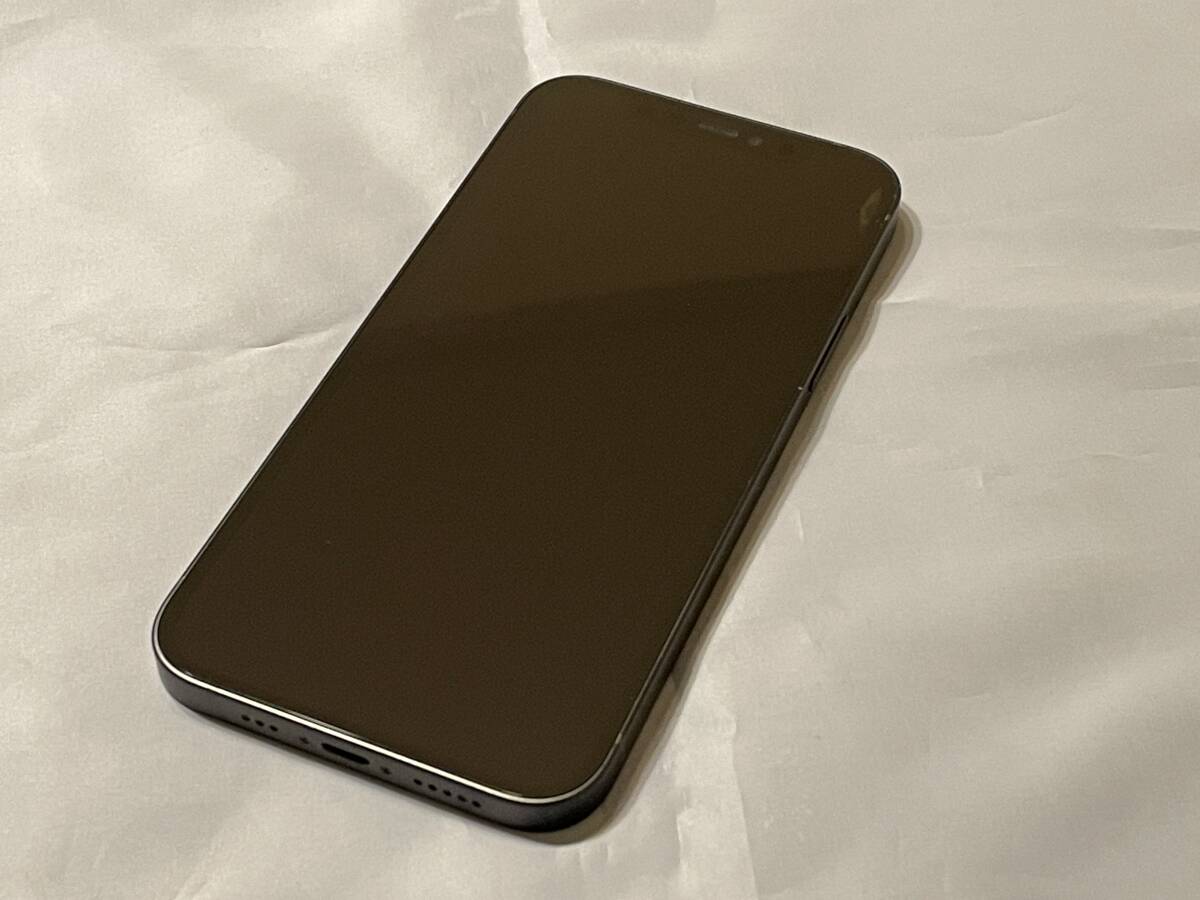 iPhone 0 64GB - ブラック | SIMフリー Unlocked Black iPhone12 Back 