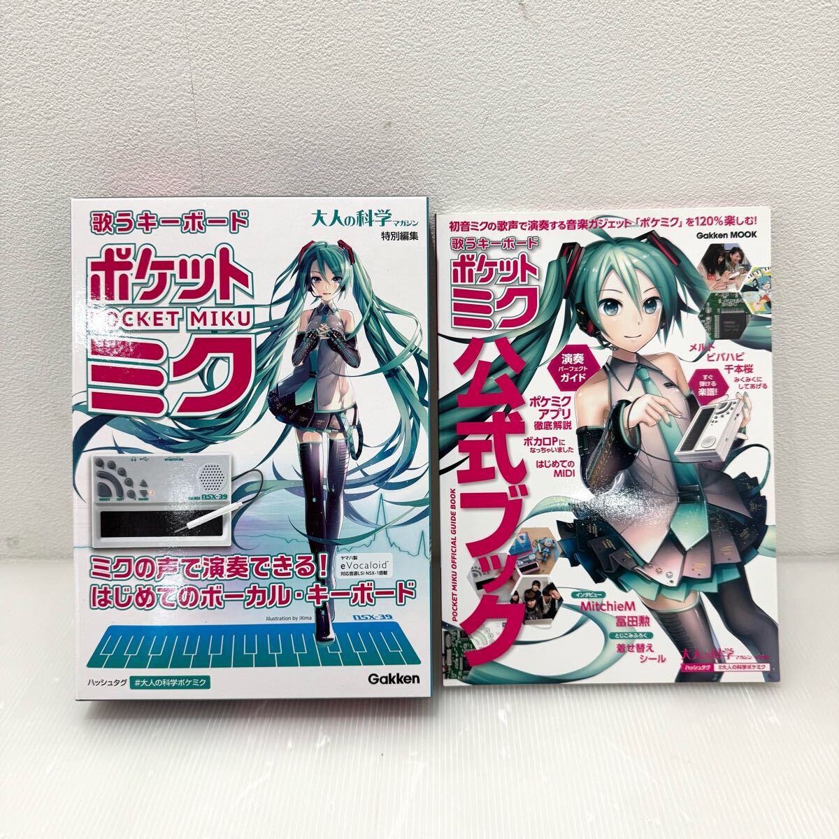 D(0206g12) ☆キーボード未使用 保管品 初音ミク 歌うキーボード