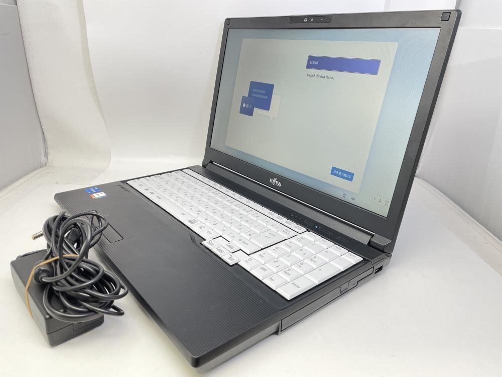 WIN108【バッテリー良好】 富士通 LIFEBOOK A5511/HX FMVA9205DP 512GB