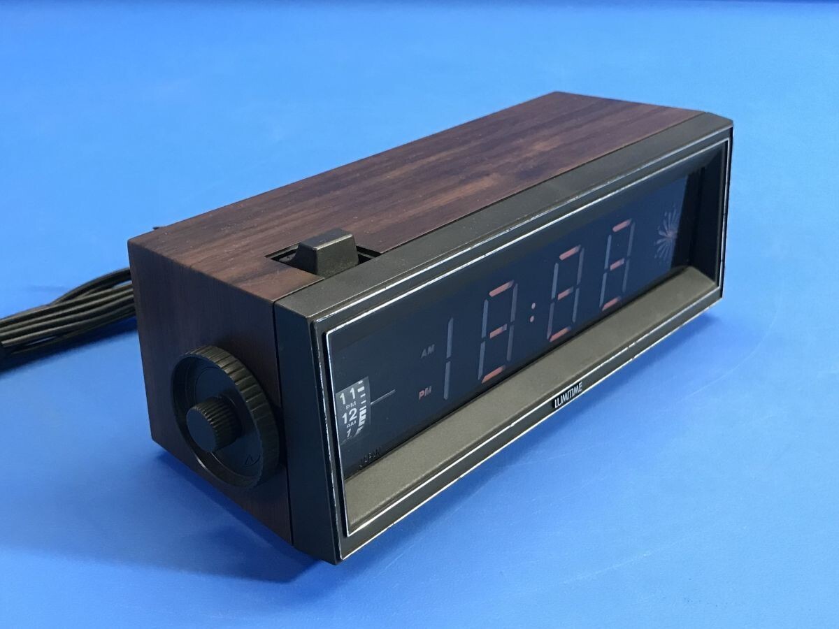 希少未使用品昭和レトロ田村電機LUMITIME YT-103 デジタル置時計 希少未使用品昭和レトロ田村電機LUMITIME YT-103 デジタル置時計 Yahoo