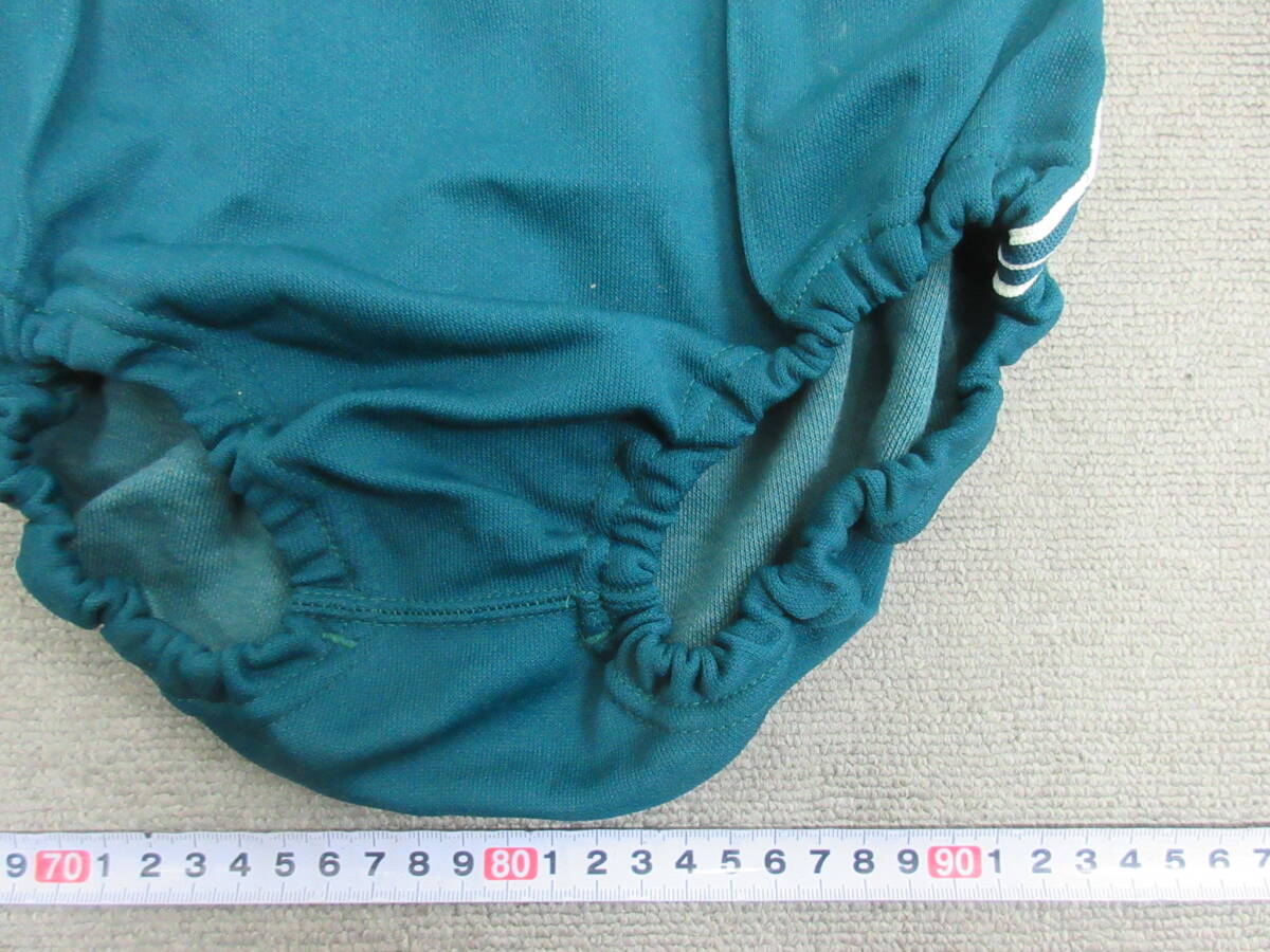 M【2-12】★3 衣料品店在庫品 Mizuno ミズノ 女子ブルマ Mサイズ グリーン×クリーム 緑色 未使用長期保管品 / 体育着 体操着_5
