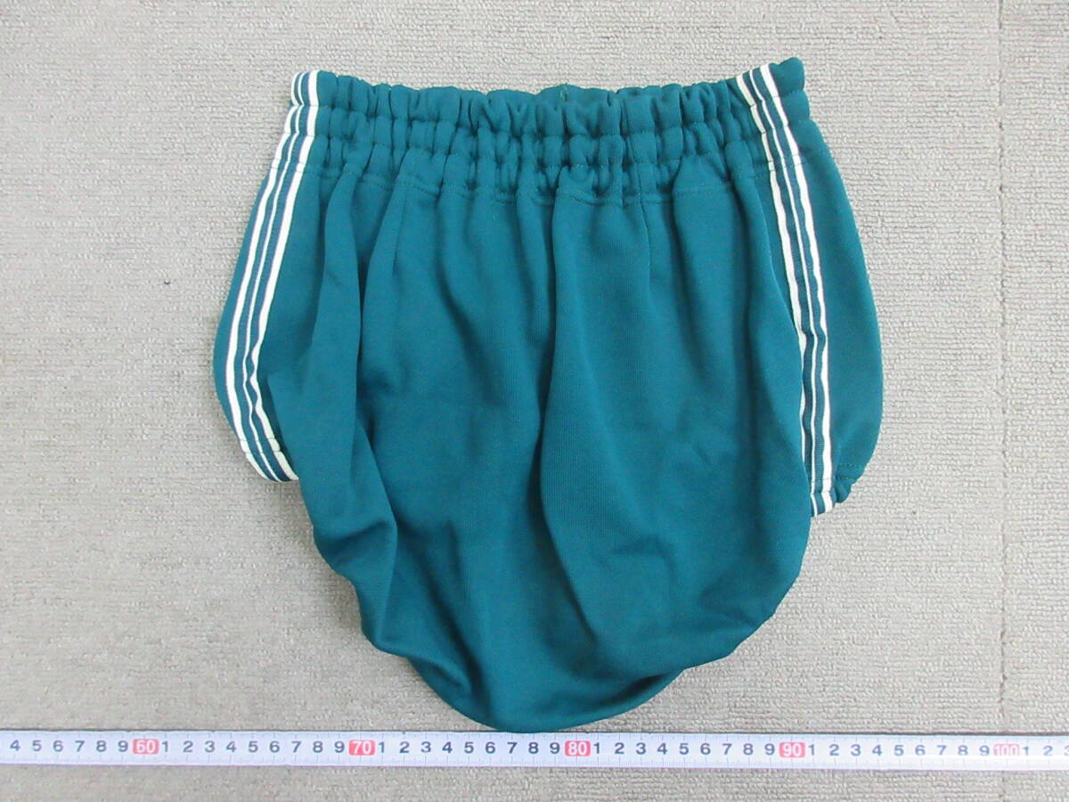 M【2-12】★3 衣料品店在庫品 Mizuno ミズノ 女子ブルマ Mサイズ グリーン×クリーム 緑色 未使用長期保管品 / 体育着 体操着_9