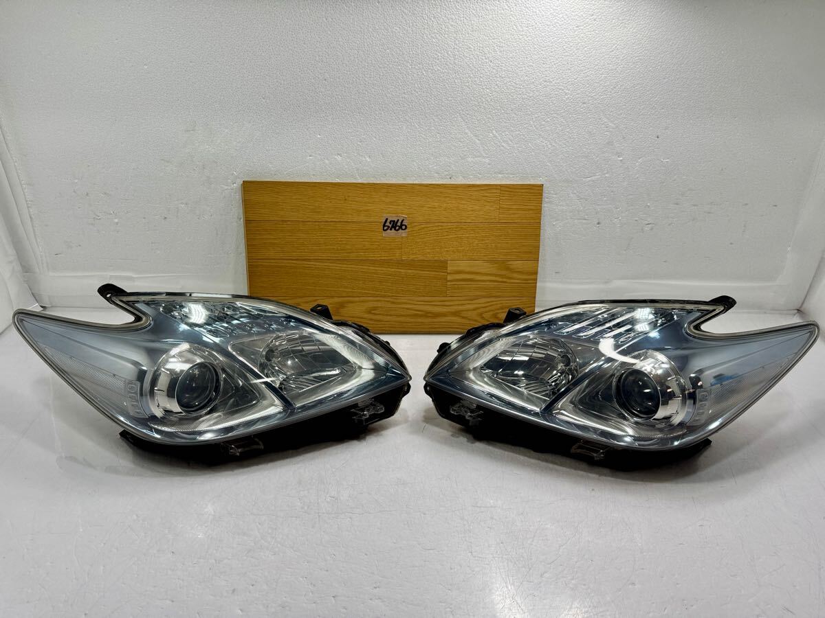 ヘッドライト ZVW30 プリウス ハロゲン Bトヨタ純正 後期 LED 47-29 