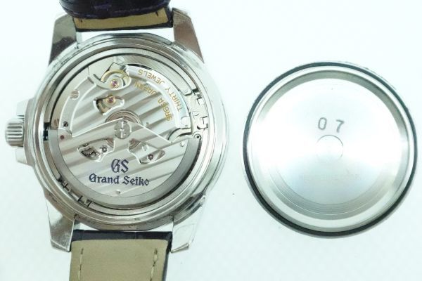 GRAND SEIKO 9R66-0AE0 スプリングドライブ SPRING DRIVE GMT GS グランド セイコー 自動巻き 稼動品 メンズ 腕時計 箱 ケース コマ_6