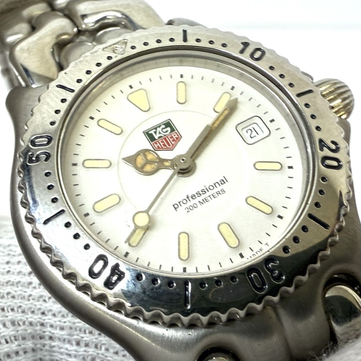 L838-H21-1891 【電池交換済み/稼働】 TAG HEUER タグホイヤー セル 