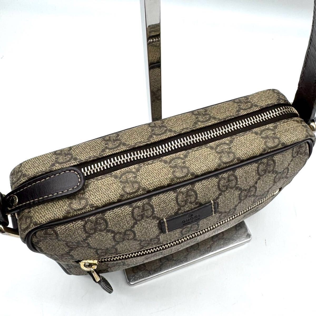 3297【高級品】GUCCI グッチ ショルダーバッグ ミニ カメラバッグ 斜め