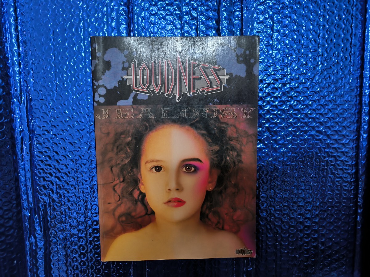 「LOUDNESS」JEALOUSY　バンドスコア　ラウドネス　超希少♪ LOUDNESS JEALOUSY ☆バンドスコア 【公式通販】