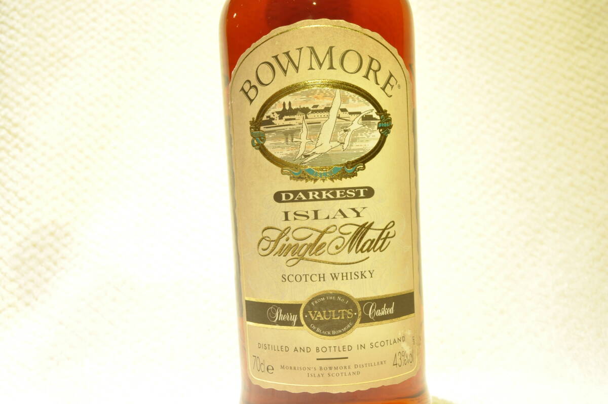 ボウモア ダーケスト シェリーカスク 未開栓BOWMORE シングルモルト 