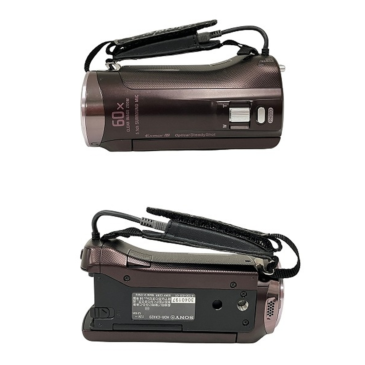 SONY HDR-CX420 ハンディカム デジタルビデオカメラ ボルドーブラウン