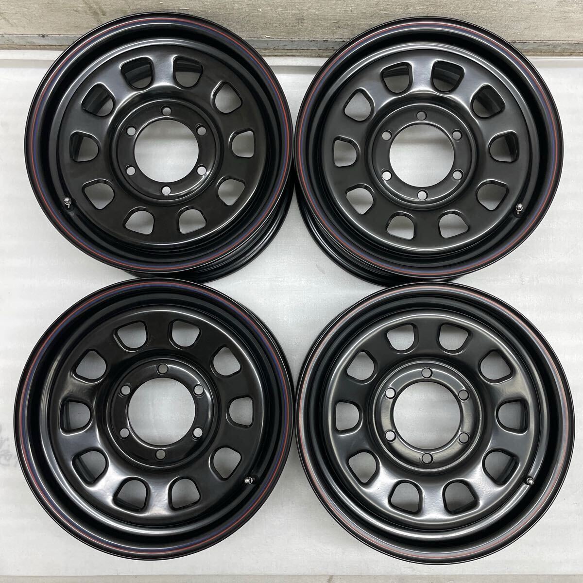 美品☆デイトナ Daytona-RS☆16インチ 6.5J+38☆4本SET☆200系 