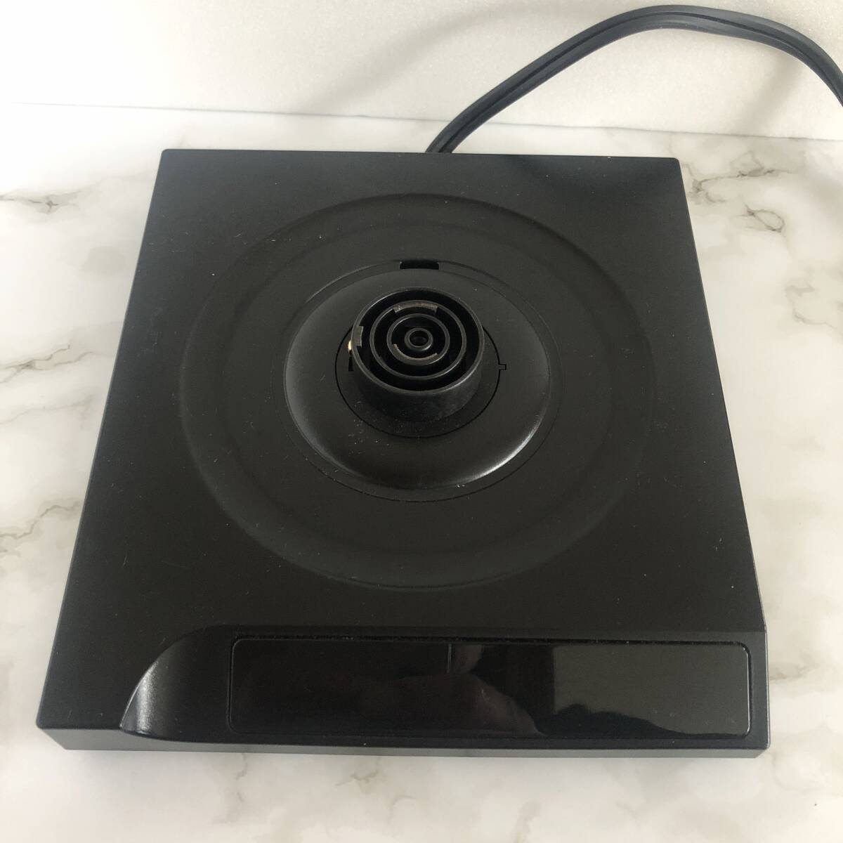 【Hn009】HAGOOGI ハゴオギ ドリップ電気ケトル GEK-06BK 0.6L 箱なし【中古品 保管品】_4