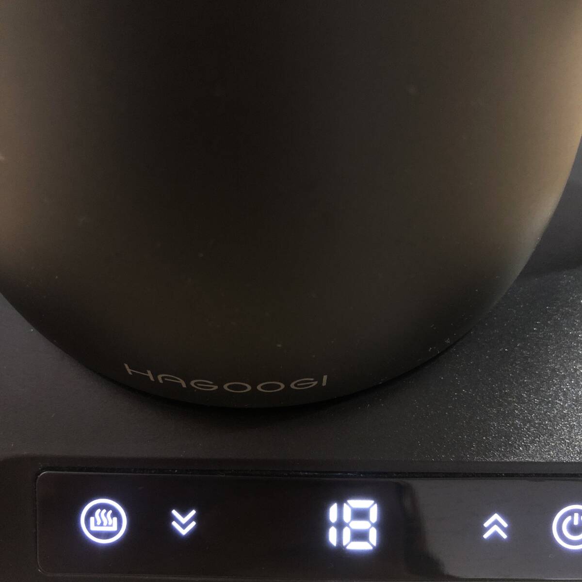 【Hn009】HAGOOGI ハゴオギ ドリップ電気ケトル GEK-06BK 0.6L 箱なし【中古品 保管品】_6