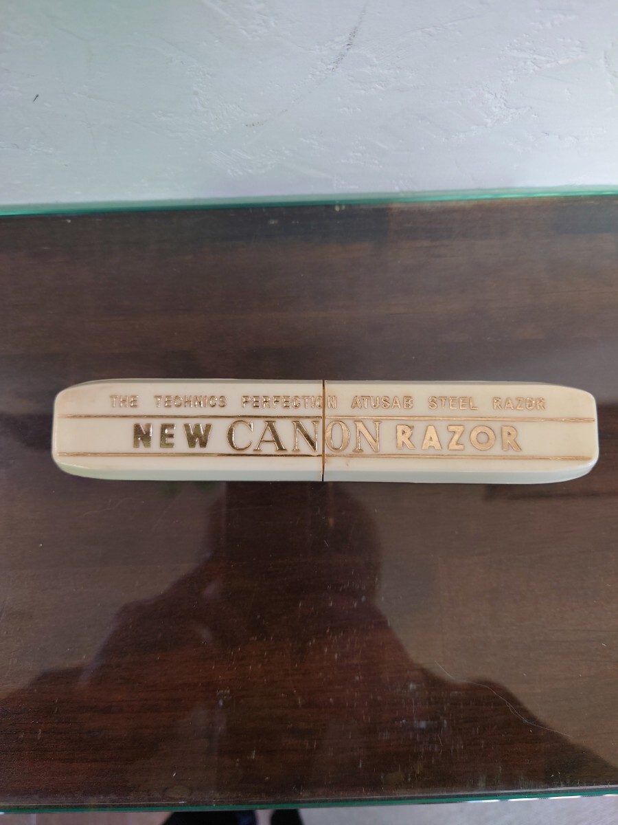 西洋剃刀　剃刀　日本製　新品　床屋　理容　美容　レザー　ドイツ　アンティーク　当時物　理容師_1
