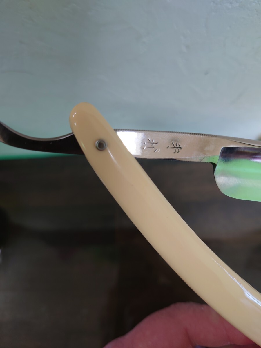 西洋剃刀　剃刀　日本製　新品　床屋　理容　美容　レザー　ドイツ　アンティーク　当時物　理容師_6