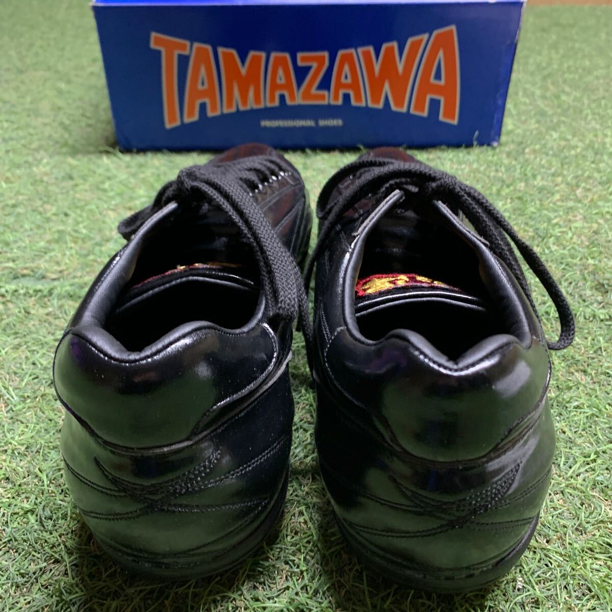 TM137-M05 TAMAZAWA 玉澤 タマザワ TSK-FS3N 樹脂底金具スパイク 28.5cm ブラック 野球 スポーツ 箱破れ有り 未使用 展示品 スパイク_3