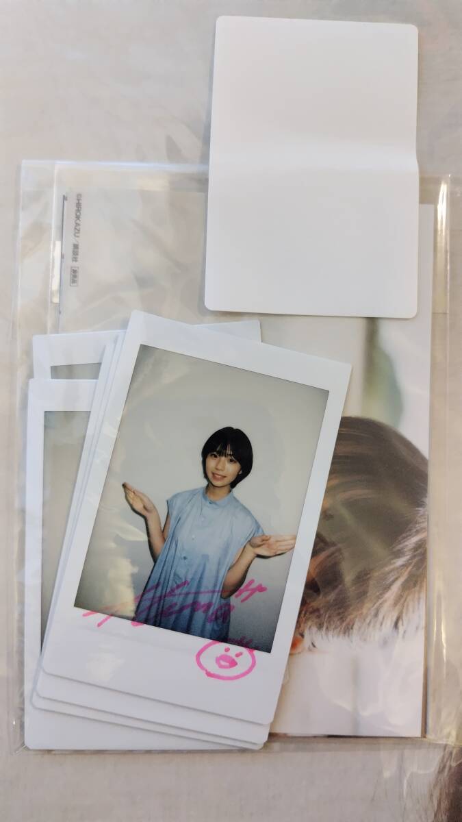 直筆サイン入り 菊地姫奈1st写真集 はばたき チェキ、写真
