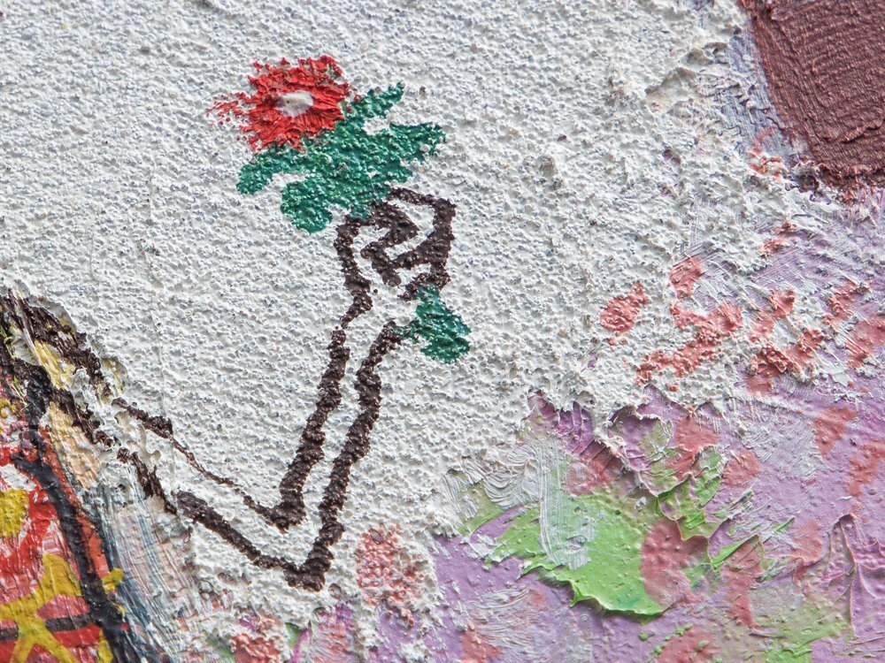 【五】真作 正田壌 『窓』 油彩 キャンバス 0号 額装 日動画廊シール 1983年個展出品作 ／ ユニークかつ物語性あふれる独自の世界観_6